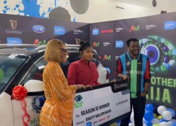 Watch The Moment BBNaija Season 10 Winner, Imisi Receives Grand Prize, SUV (Video)