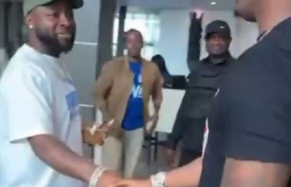 “Take Care Of My Sister” — Davido Tells Priscilla Ojo’s Husband Juma Jux (Video)