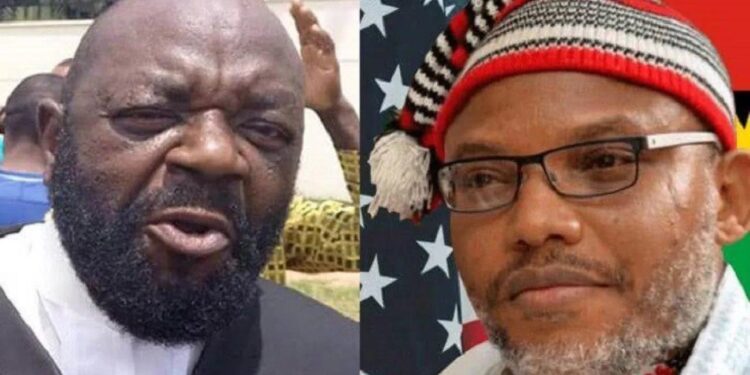 Nnamdi Kanu Lawyer, Ejimakor Reveals Next Step After Life Imprisonment Sentence