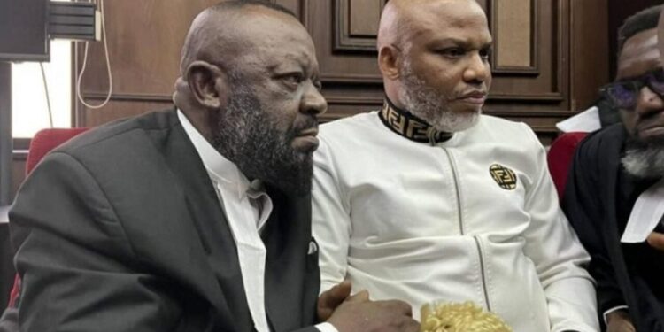 Lawyer Aloy Ejimakor Confirms That Nnamdi Kanu Has Been Moved To Sokoto Prison (Video)