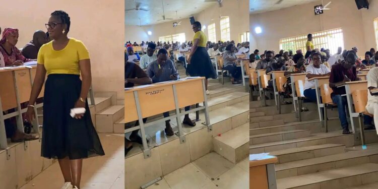 Woman Invigilated Her Husband’s Examination Hall, Shares Why She Changed His Seat Twice