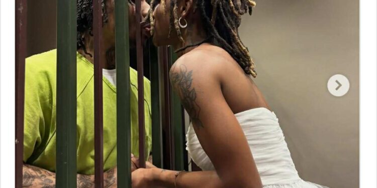 “I Found A Good Man” – Bride Marries Prisoner Fiancé In Jail (Video)