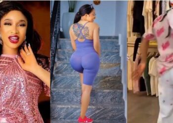 Tonto Dikeh Embraces Natural Look After Removing BBL (Video)