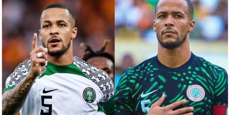 Super Eagles Captain, William Troost-Ekong Announces Retirement