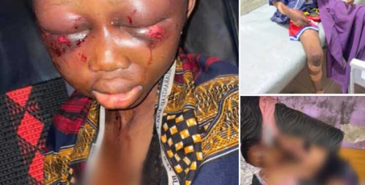 Police Inspector Arrested For Brutalising His Children in Bayelsa Over Witchcraft Allegations (Photos)