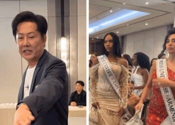 Watch The Moment Miss Universe Contestants Walk Out On Organiser After He Humiliates Miss Mexico (Video)