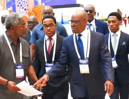 Wike Responds to Nigerians Who Criticized Him For Flying to the UAE With His Sons on An Official Assignment (Video)