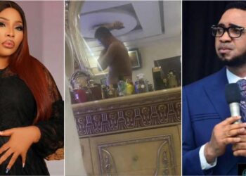Doris Ogala Releases ‘Bedroom’ Photo Of Pastor Chris Okafor, Says ‘Full Video To Drop Soon’