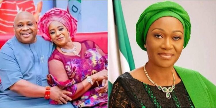 Gov Adeleke’s Wife Sends ‘Unexpected’ Message To Remi Tinubu Amid Viral Clash With Husband