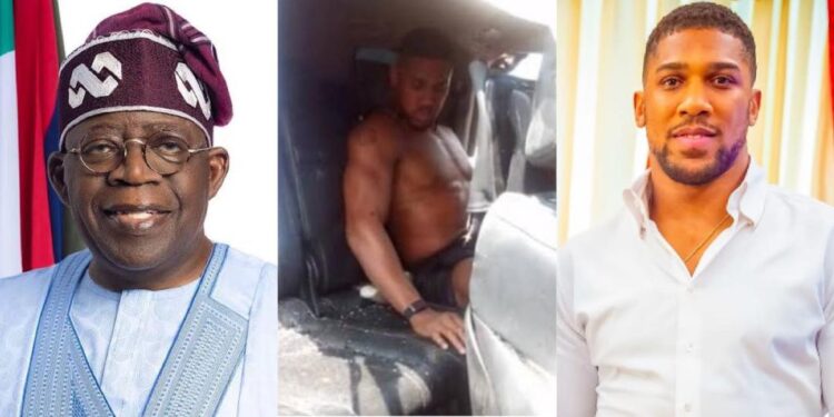 Tinubu Reacts To Anthony Joshua’s Tragic Accident In Ogun