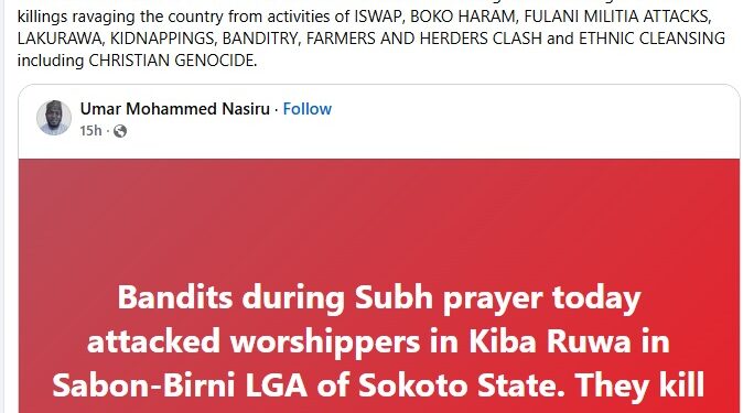 Insecurity: It Will Be Very Difficult To Convince A Christian Or Non-Believer That Islam Is Not A Violent Religion – Muslim Man Says