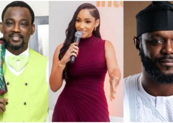 “Did Pasuma Just Bow?” – Netizens React As Pasuma Bows To Greet Seyi Tinubu’s Wife (Video)