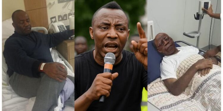 “Tinubu Is Unwell, Akpabio Practically Dying, Why Is Nigeria Governed By Sick People?” – Sowore Alleges