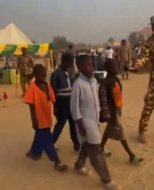 Borno Kids Stole The Show At NYSC Camp With Flawless March Past (Video)