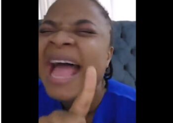 Nigerian Actress, Bimbo Ademoye in Tears, Calls Out Man Who Pirated Her Movie (Video)