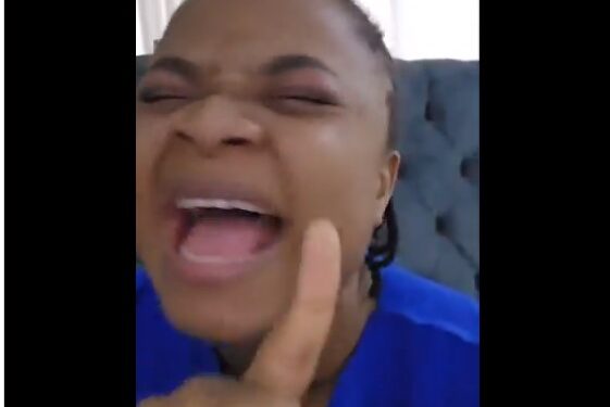 Nigerian Actress, Bimbo Ademoye in Tears, Calls Out Man Who Pirated Her Movie (Video)
