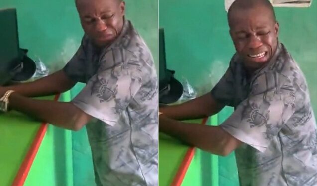 Man Breaks Down In Tears After Losing His Life Savings To Sports Betting (Video)