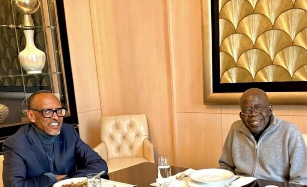 “What Is Even Real In This Administration?” – Nigerians React As Tinubu Shares AI-Generated Image Of His Meeting With Rwanda President, Kagame In Paris