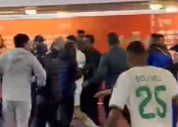 AFCON 2025: Algerian Players Attack Referee After Their 2-0 Loss To Nigeria (Video)