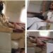 “Former Textile Worker Living Like Pablo Escobar” – Nigerians React To Viral Video Of Senator Oshiomole Massaging Woman’s Feet Inside A Private Jet (Video)