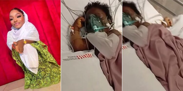 Aunty Ajara’s Final Moment In Hospital Surfaces Online (Video)
