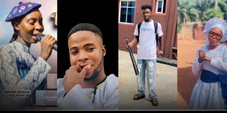 Nigerian Gospel Artiste, 3 Crew Members Found De@d Inside A Music Studio In Lagos