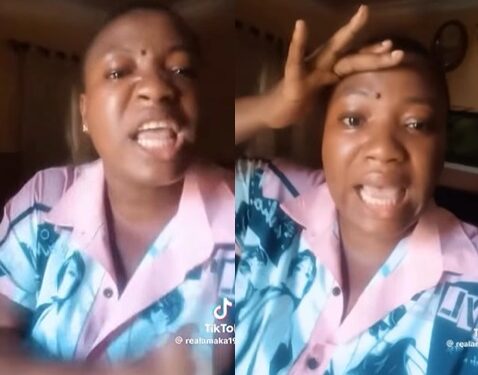 Nigerian Woman Who Accused Her Husband Of “Touching” Their Daughter, Accuses The Police Of Working With Him To Avert Justice (Video)