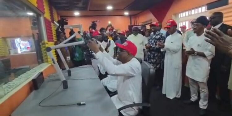 Nigerians React As Wike And His Support Group Launch Rivers-Based Radio Station To Campaign For Tinubu’s 2027 Re-election