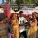 Drama As Groom’s Mother Clashes With Asoebi Girl On Dance Floor Over Money Sprayed On Bride (Video)
