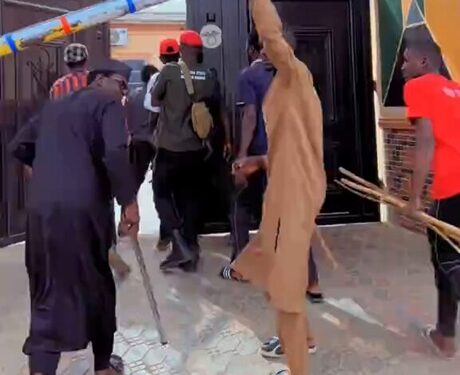 Hisbah Storm Hotel With Canes to Flog People Violating The Laws in Katsina (Video)