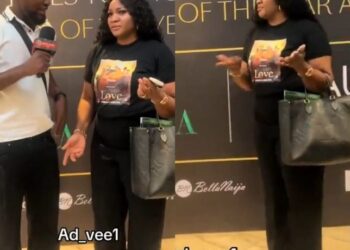 Watch The Moment Actress Omotola Almost Walked Out of an Interview After Being Asked to Introduce Herself (Video)