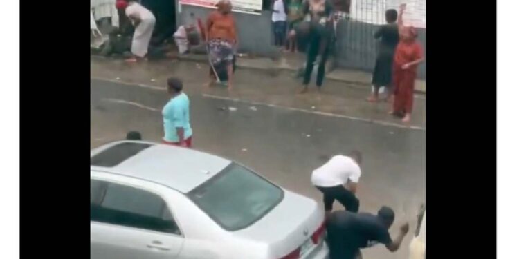 Pastor Orders His Church Members To Flogg Their Enemies To De@th Inside Rain (Video)