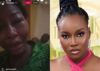 “Please Come And Help Me” – Bbnaija Star, Ilebaye Cries Bitterly As Man Be@ts Her Mercilessly During Livestream (Video)
