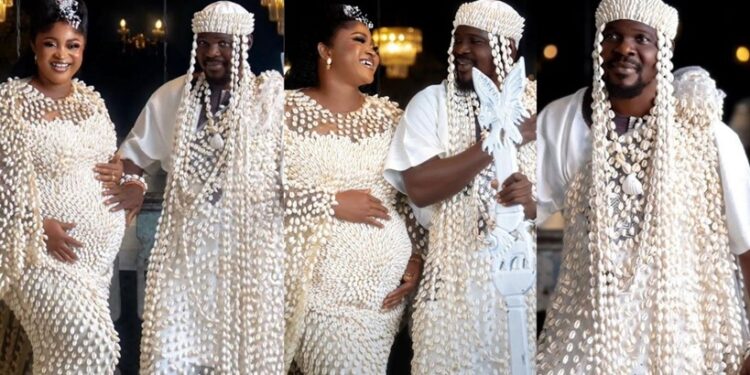 “As How Nao?” – Nigerians React As Baba Ijesha And Wife Welcome Baby Boy 7 Months After His Release From Prison (Videos)