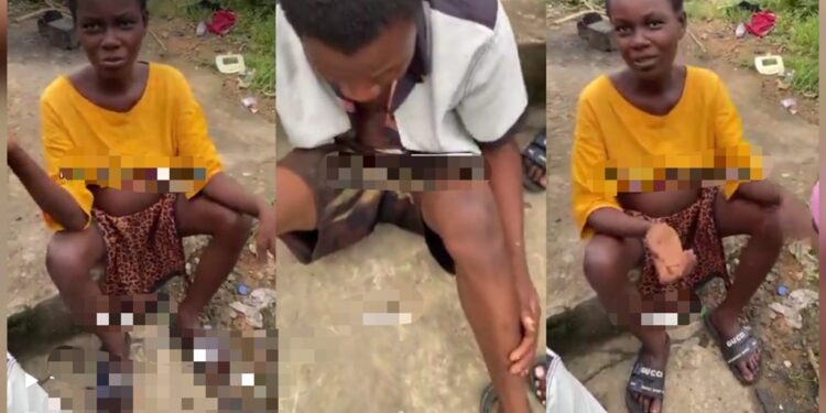 Villagers Confront A Man For Impregnating His Only Sister (Video)