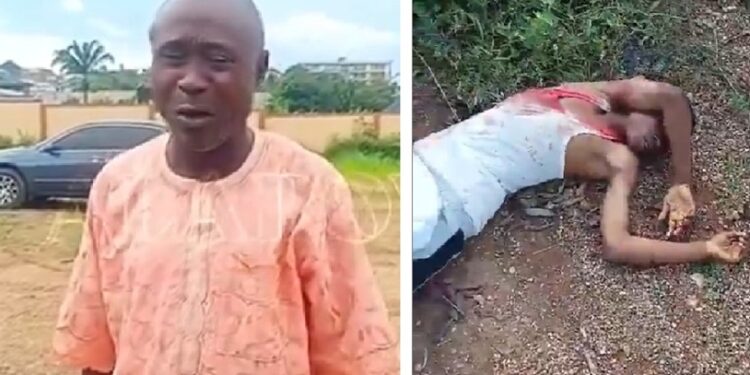 Father Cries Bitterly, Recounts How Son Was Killed During Ilobu Violence In Osun (Videos)