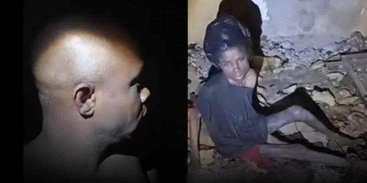 Lady Rescued After 4 Years Of Being Chained and Locked in Dark Room By Her Brother (Video)