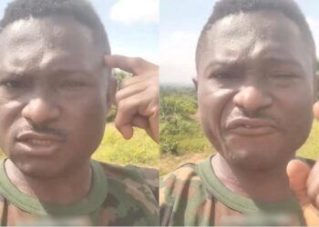 “Don’t Shoot Peaceful Protesters, Even If You’re Given An Order” – Nigerian Soldier Tells Fellow Personnel (Video)
