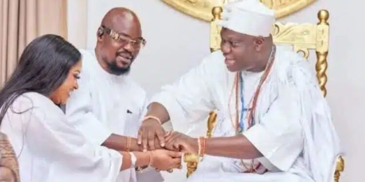 Ooni Of Ife Honours Baba Ijesha With Chieftaincy Title, Luxurious Gifts, Brand New Car