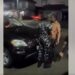 Police Officer Begs a Civilian For Forgiveness After Smashing His Benz Windscreen (Video)