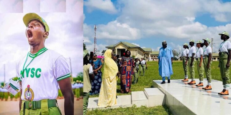 Photo Of Passionate Corps Member During Swearing-In Ceremony Goes Viral