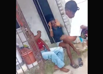 Woman Flogs Her Younger Sisters For Allegedly Sleeping With Her Husband While Living Under Her Roof (Video)