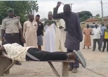 Man Sentenced to13 Years in Prison, 20 Strokes Of Cane For Rap!ng Neighbour’s 10-Year-Old Daughter in Niger (Video)