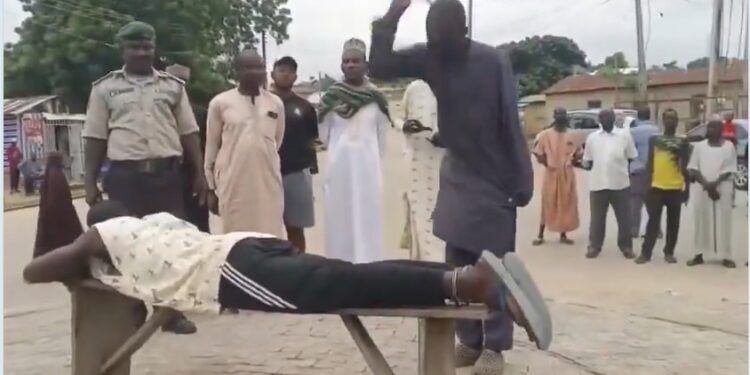 Man Sentenced to13 Years in Prison, 20 Strokes Of Cane For Rap!ng Neighbour’s 10-Year-Old Daughter in Niger (Video)
