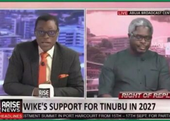 ‘Gbewudani’ – Arise TV Abruptly Ends Interview After Wike’s Aide Refuses Rufai Oseni’s Questions (Video)