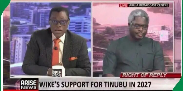 ‘Gbewudani’ – Arise TV Abruptly Ends Interview After Wike’s Aide Refuses Rufai Oseni’s Questions (Video)
