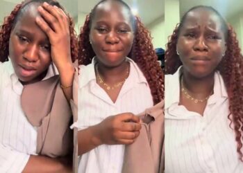 “Sister Your Bumbum Is Showing” — Lady Recounts Embarrassing BRT Experience After Trousers Tear At The Back (Video)