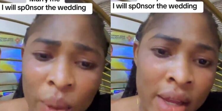 “I’ve Been Crying, I Need A Man, I’ll Sponsor The Wedding” — 40-Year-Old Lady Cries Out (Video)