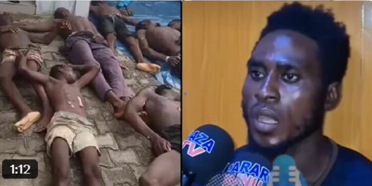 Survivor Narrates Final Moments Of Detained Illegal Miners Who Begged For Their Lives And Di£d After ‘Refusing To Pay Bribe’ (Video)